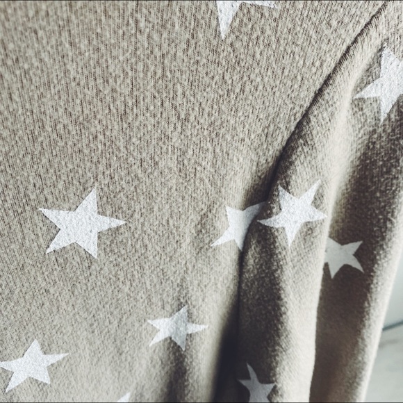 Wildfox Star Super Soft Crew Pullover Sweatshirt - Picture 6 of 7